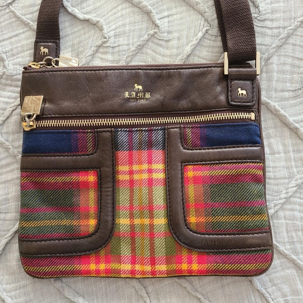 L.A.M.B. Plaid Purse